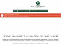 physiotherapie-porstmann.de Webseite Vorschau