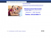 rueckenschule-barmstedt.de Webseite Vorschau