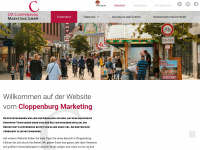 cloppenburg-marketing.de Webseite Vorschau