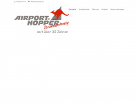 airporthopper.de Webseite Vorschau