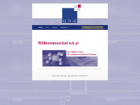 ake-software.de Webseite Vorschau