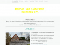 heimatverein-kutenholz.de Webseite Vorschau