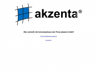 akzenta-gmbh.de Webseite Vorschau