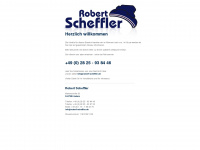 robert-scheffler.de Webseite Vorschau