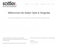 sattler-optik.de Webseite Vorschau
