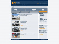 avg-trucks.com Webseite Vorschau
