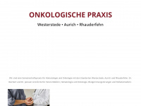 onkologie-westerstede.de Webseite Vorschau