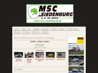 msc-siedenburg.de Webseite Vorschau