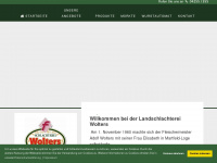 landschlachterei-wolters.de Webseite Vorschau