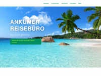 ankumer-reisebuero.de Webseite Vorschau