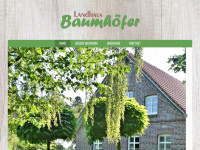 landhaus-baumhoefer.de Webseite Vorschau