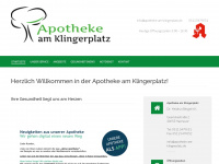 apotheke-am-klingerplatz.de Webseite Vorschau