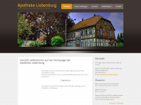 apotheke-liebenburg.de Webseite Vorschau