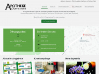 apotheke-obenstrohe.de Webseite Vorschau