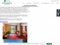appartementhaus-westerberg.de Webseite Vorschau