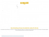 schuh-kruse.de Webseite Vorschau