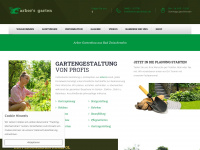 arbor-gartenbau.de Webseite Vorschau