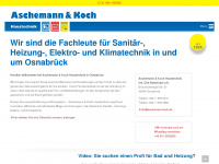 aschemann-koch.de Webseite Vorschau