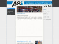 asi-scheer.de Webseite Vorschau