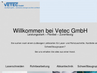 vetec-gmbh.de Webseite Vorschau