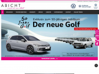 autohaus-abicht.de Webseite Vorschau