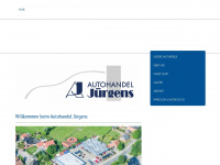 autohandel-juergens.de Webseite Vorschau