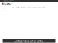 autohaus-gertken.de Webseite Vorschau