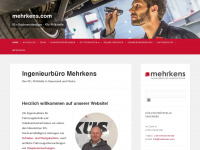 mehrkens.com Webseite Vorschau