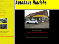 autohaus-hinrichs.de Webseite Vorschau