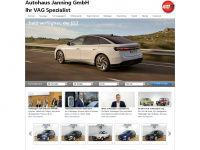 autohaus-janning.de Webseite Vorschau