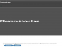 autohaus-krause.com Webseite Vorschau