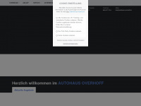 autohaus-overhoff.de Webseite Vorschau
