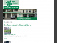 autohaus-strecker.de Webseite Vorschau