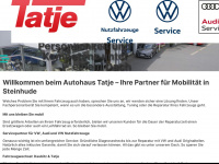autohaus-tatje.de Webseite Vorschau