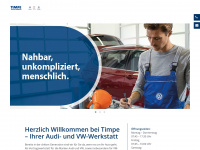 autohaus-timpe.de Webseite Vorschau