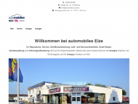 automobiles-elze.de Webseite Vorschau