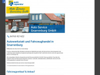 auto-service-gnarrenburg.de Webseite Vorschau
