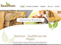 basshum.de Webseite Vorschau