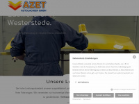 azet-wst.de Webseite Vorschau