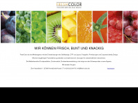 fresh-color.de Webseite Vorschau