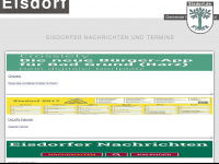 eisdorf.de Webseite Vorschau