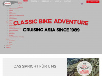 classic-bike-india.de Webseite Vorschau