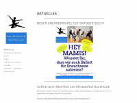 ballettstudio-buxtehude.de Webseite Vorschau