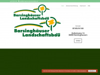 barsinghaeuserlandschaftsbau.de Webseite Vorschau