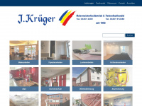 krueger-jever.de Webseite Vorschau