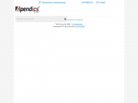 apendics.de Webseite Vorschau