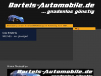 bartels-automobile.de Webseite Vorschau