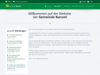 barum-gemeinde.de Webseite Vorschau