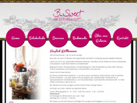 b-sweet.com Webseite Vorschau