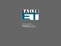 basler-energietechnik.de Webseite Vorschau